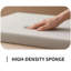 Chaise d'appoint rembourrée en velours Kamai-1999103352
