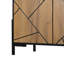 Geometric Wood TV Stand