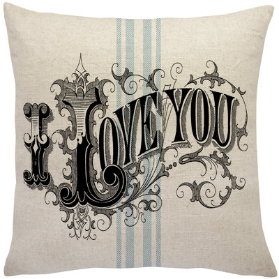 Linen Reversible Throw Pillow