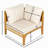Outdoor 5 Seater V-Shaped Sofa