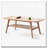 Rectangular Coffee Table with Solid Wood Top-827049413-827049463