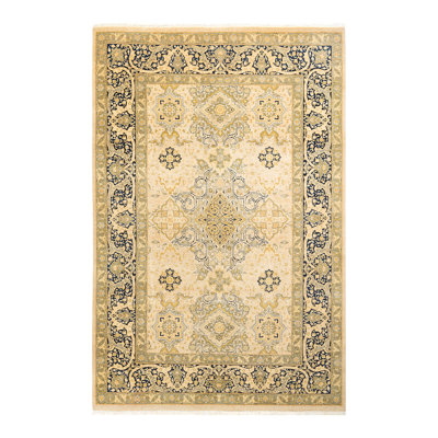 Classic One-of-a-Kind 6' 1" X 9' 2" Hand Knotted Area Rug