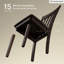 Chaise d'appoint Leanndra