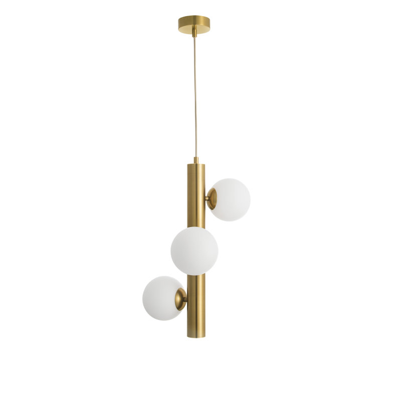 3 - Light Antique Brass Unique/Statement Pendant