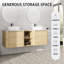 Meuble-lavabo double 60 po avec lavabo en céramique-2074477377-2074477502