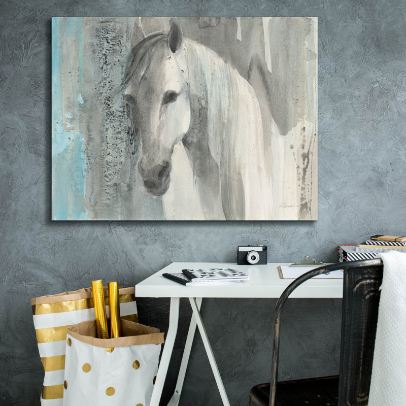 Quiet And Calm' by Albena Hristova Canvas Wall Art, 34" x 26"
