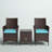 3 Piece Rattan Seating Group with Cushions-2139901432