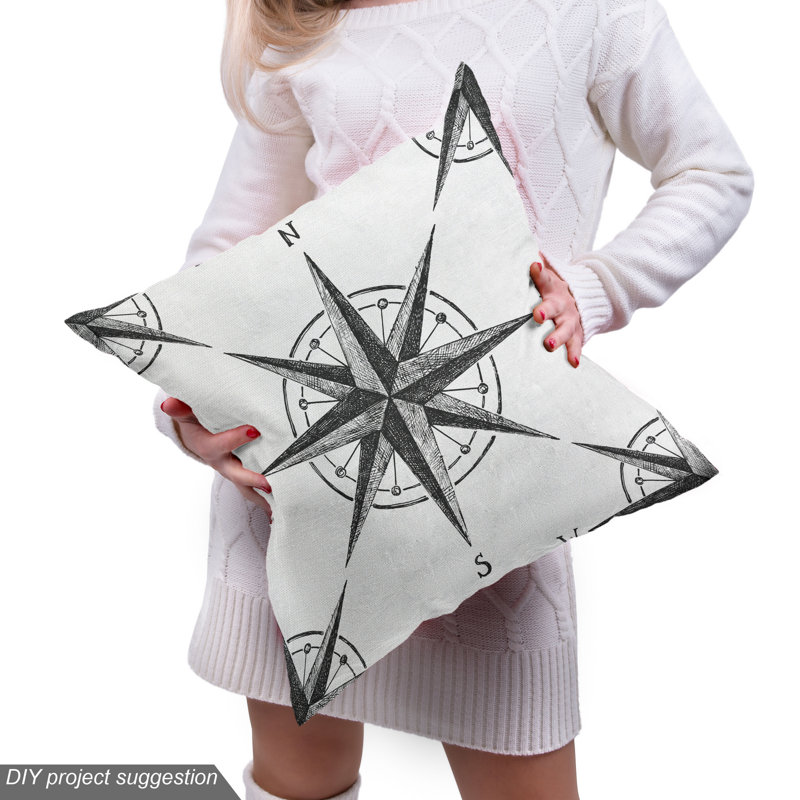 Tissu compass, l 58 po x L 180 po