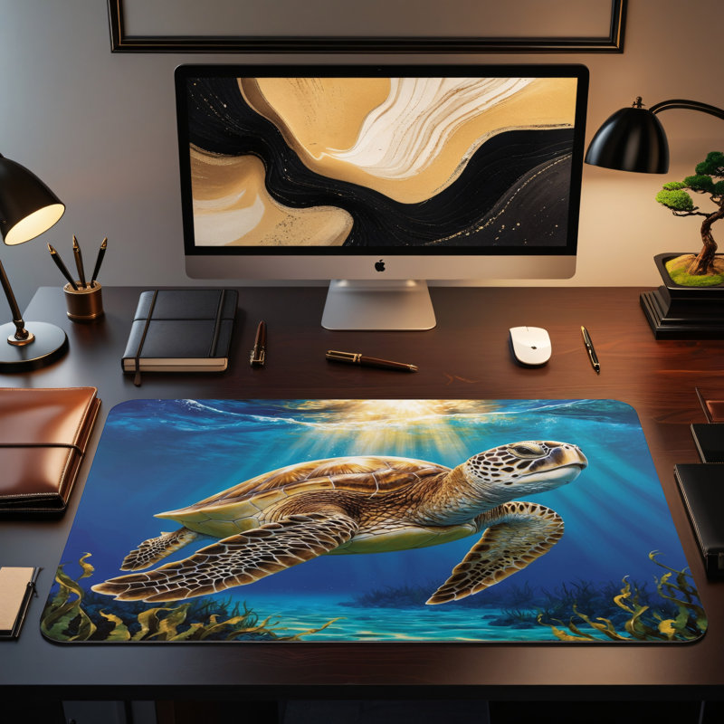Polyester Desk Pad, 23.6x13.8