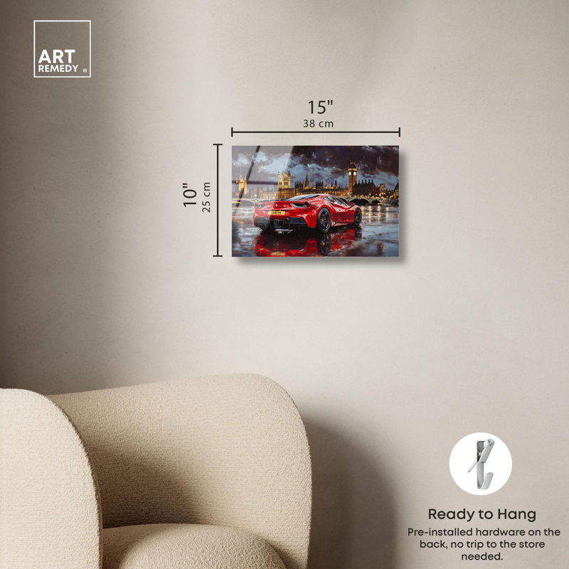 «London Drive» par Art Car, Art Remedy, H 10 po x l 15 po
