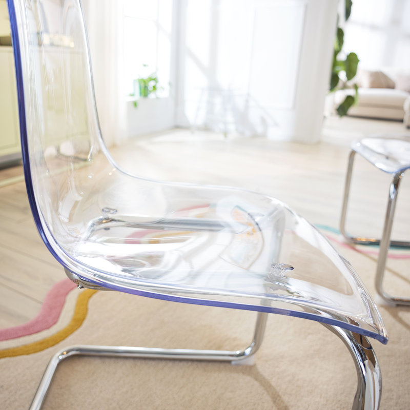 MENSIKU Cantilever chair , Transparent