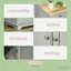 Armoire de rangement autoportante, organisateur de cuisine polyvalent et armoire de rangement pour la maison