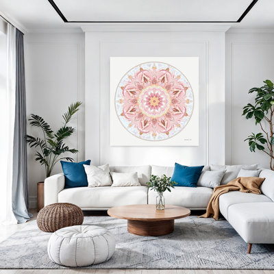 Goa, mandala I, art floral