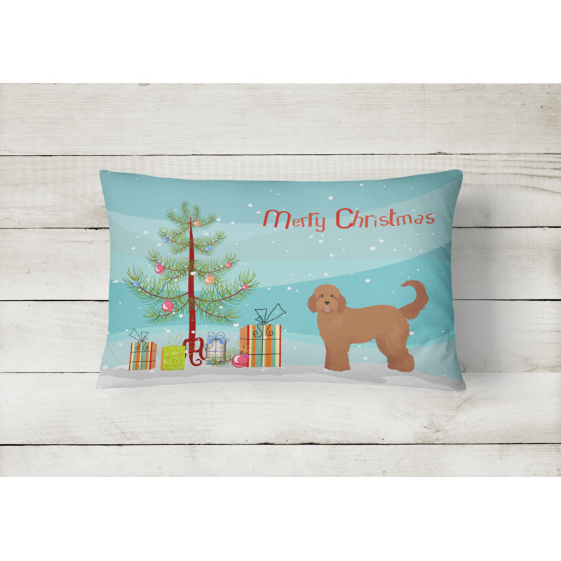  Coussin intérieur / extérieur, Goldendoodle beige