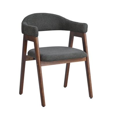 Modern Upholstered Barrel Dining Chair Set Of 4
