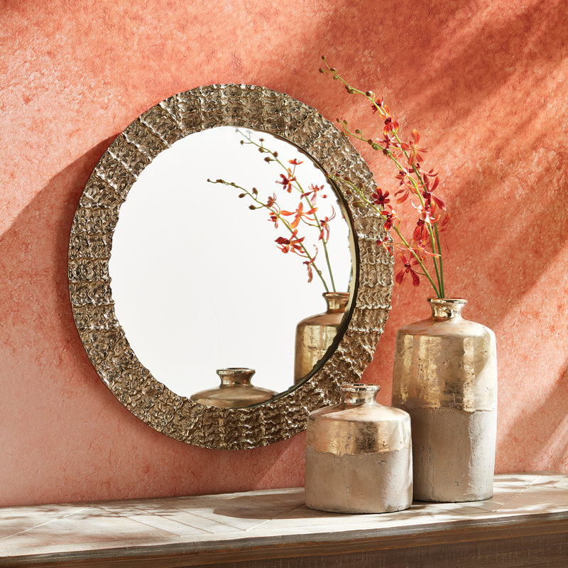Erick Metal Flat Wall Mirror