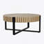 Table basse ronde, table basse cylindrique Handcraft