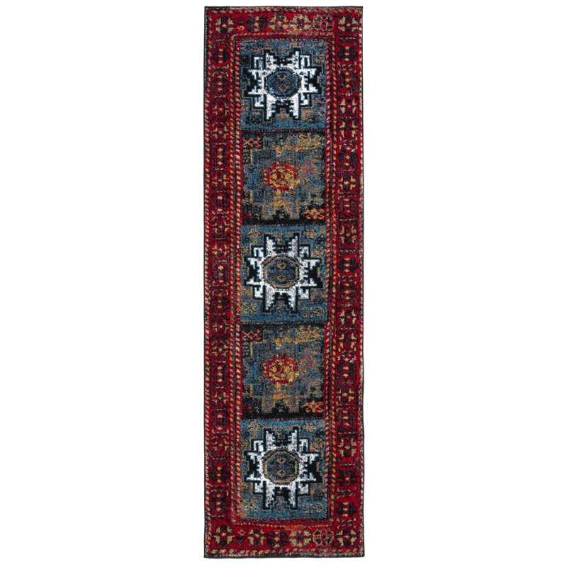 Kesia Performance Oriental Rug, Runner 2'3" x 8'