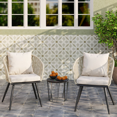 Modern Upholstered Dining Chair (Set Of 2)