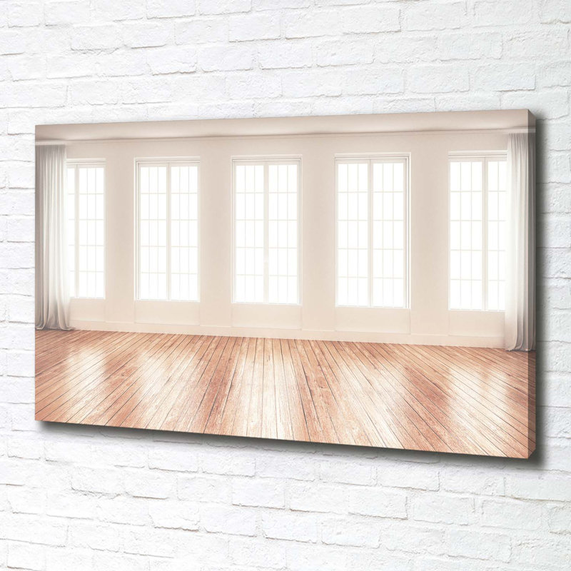 Bright Interior - Wrapped Canvas Print