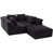 Polyester noir est en rupture de stock