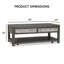Table basse avec roulettes Doloros