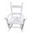 Children's rocking white chair- Indoor or Outdoor -Suitable for kids-Durable-1705692954