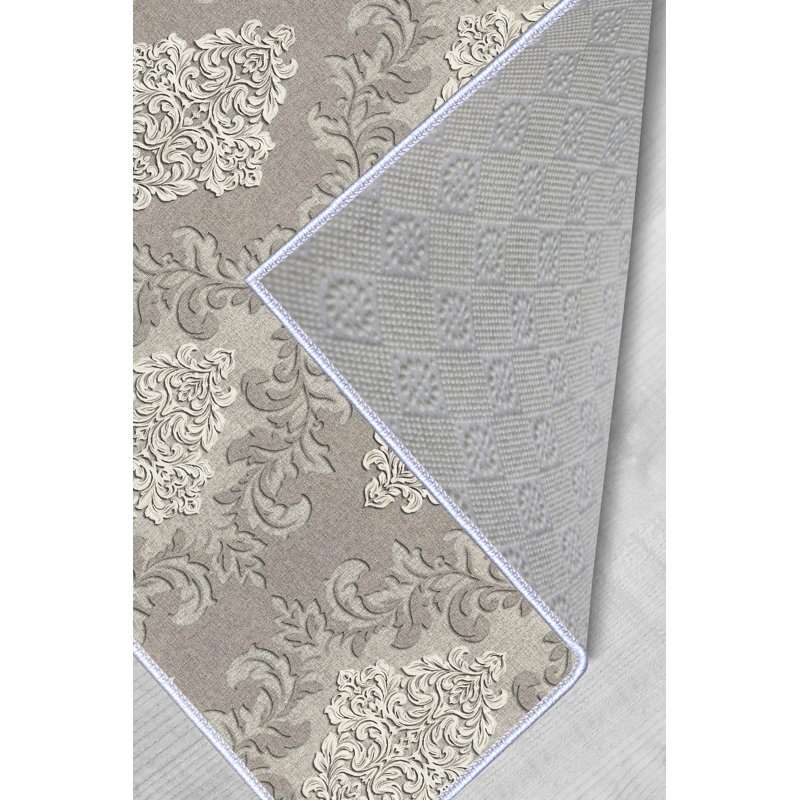 Soft & Durable Area Rug, 5.2 x 7.5 Feet, 100% Polyester, 650 g/m², 0.3 in Pile Height | Non-Slip PVC Dot Underside | Machine Washable, 3D Digital Print | Perfect for Living Room, Bedroom & Office Decor