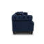 Mitchellville 3 Seater Velvet Scroll Arms Sofa-1548100390