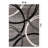Devonshire Abstract Gray/Black/Ivory Area Rug-1688618121