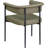 Malin Vegan Leather Arm Chair Dining Chair-474285695