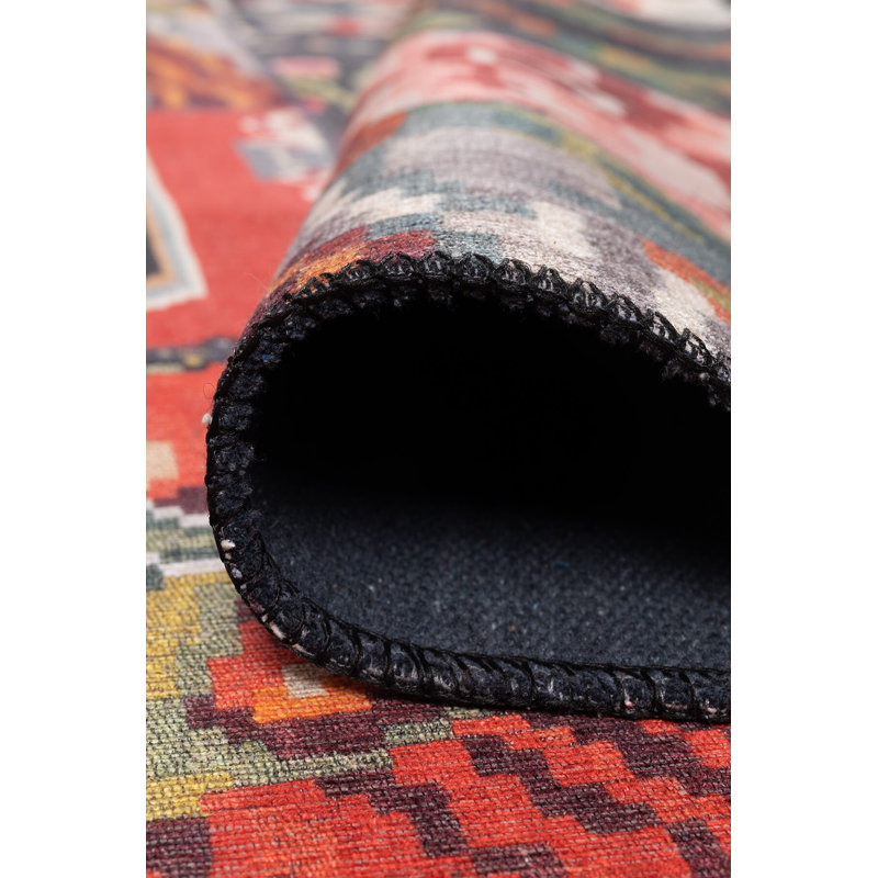 Luxurious Area Rug, 6.9 x 10.2 Feet, 100% Polyester, 1850 g/m² | Soft Pile Height: 0.16 Inches | Eco-Friendly Recycled Poly Cotton Backing | Machine Carpet, Easy to Maintain, Perfect for Living Room & Bedroom Décor