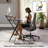 Foldable Desk With Monitor Shelf,Folding Computer Desk, Easy Assembly-1162166507-1162166500