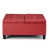 Crimson Red Faux Leather