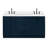 Ariel Kellie 67 Inch Double Oval Sink Bathroom Vanity With Pure Quartz Countertop-105988578