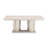 Marin Extendable Rectangular Dining Table - Greige