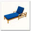 Chaise longue d'extérieur à dossier réglable en bois d'acacia-1207016527