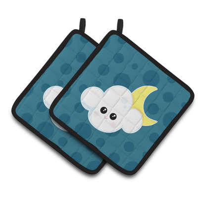 Cuisinier poignée faciale lune en nuage caroline