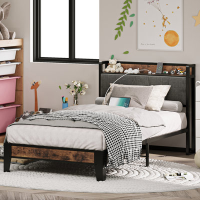 Tharsiga Upholstered Bed