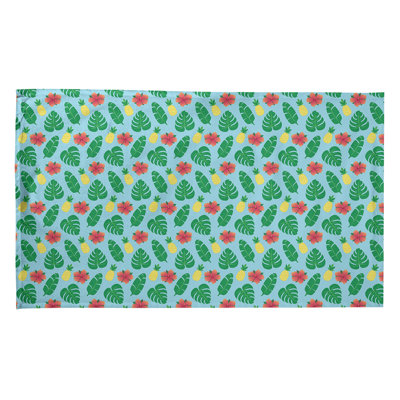 Torchon à motif tropical