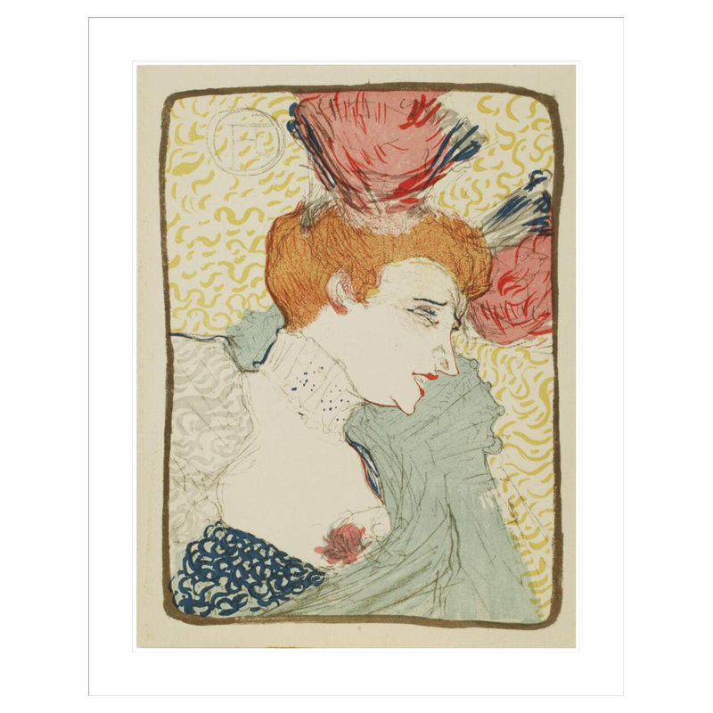 «Marcelle Lender» par Henri de Toulouse-Lautrec, impression giclée encadrée, H 41,5 po x l 33,09 po