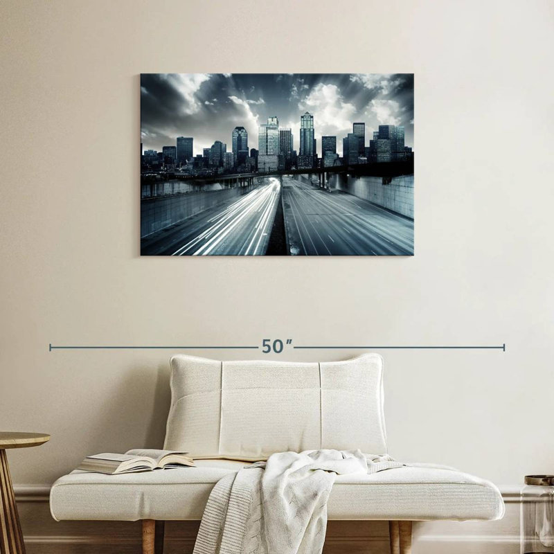 Sirci Modern City Highway, H 24 po x l 36 po