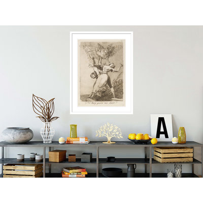 ¿No hay quien nos desate? (Can’t anyone untie us?) by Francisco de Goya -Framed Giclee Print