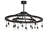 48" Wide 16 Light Chandelier
