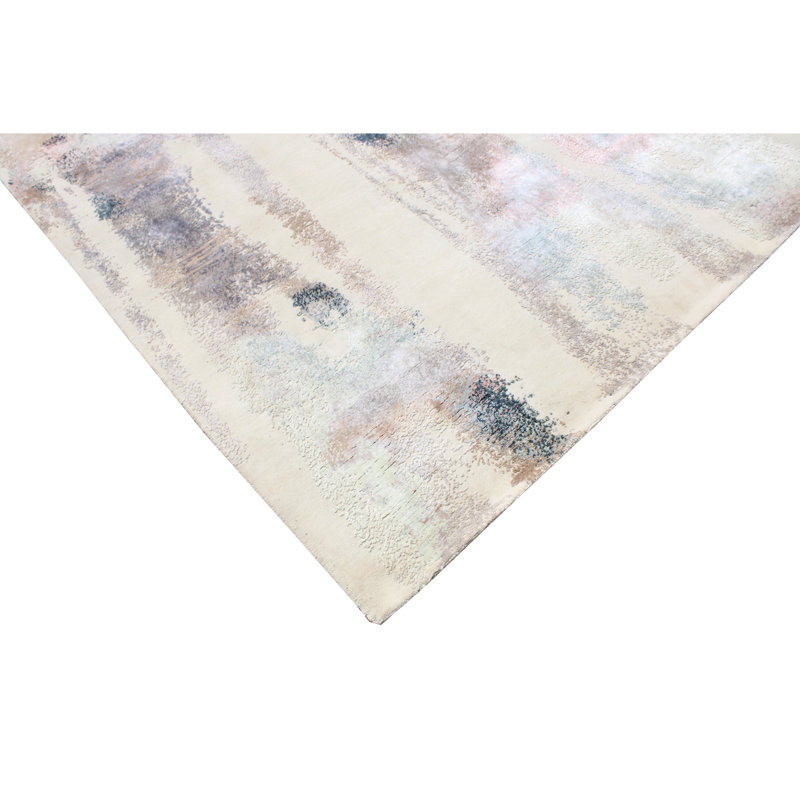 Area Rug in Brown, Rectangle 9' x 12'