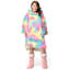 Berky Hoodie Rainbow Blanket