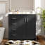 Meuble-lavabo 36 po avec lavabo en céramique-711483291