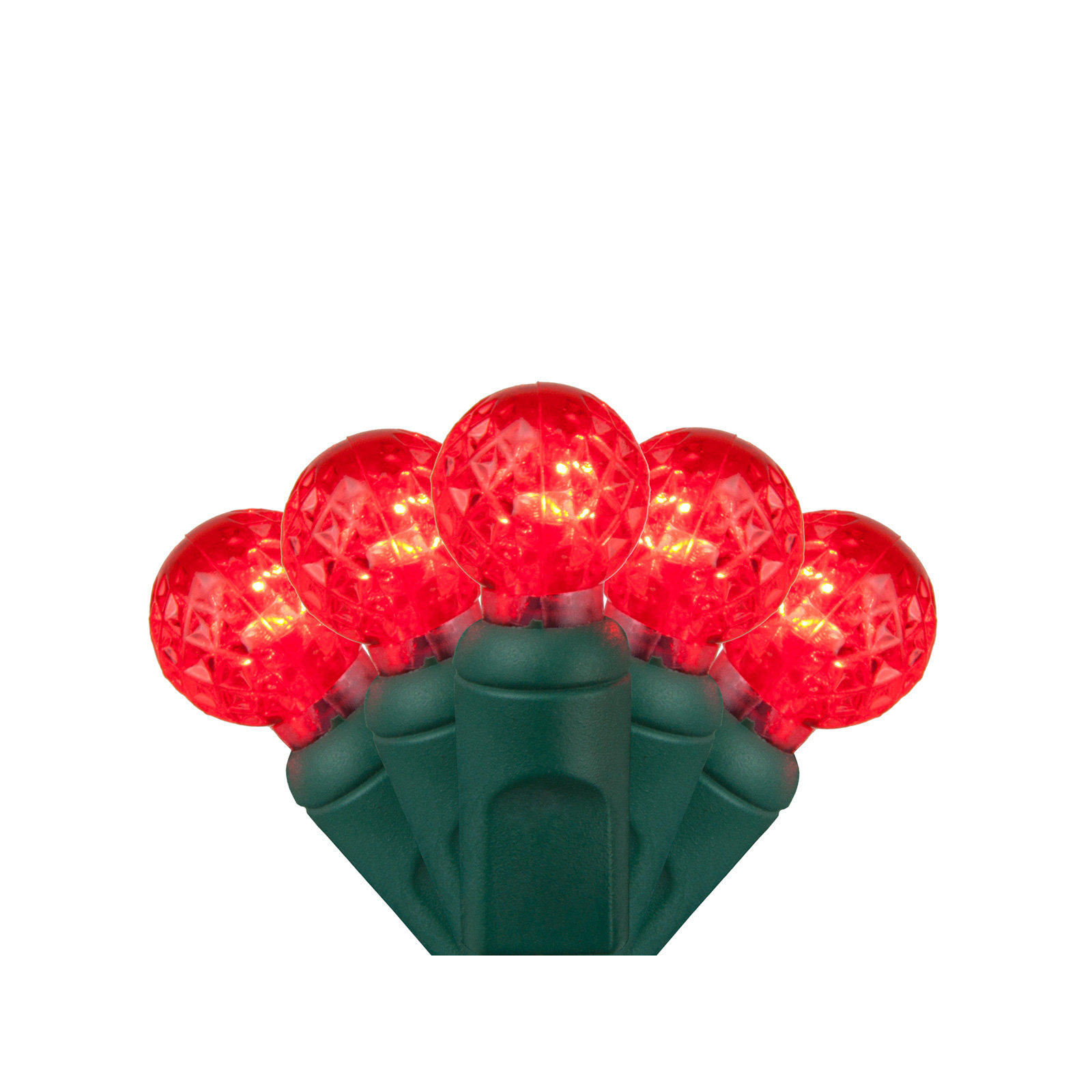 70 Light LED Mini Globe String Lights, Red
