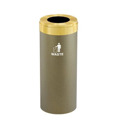 Steel Kitchen Trash Can