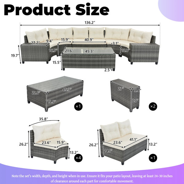Dimensions du produit